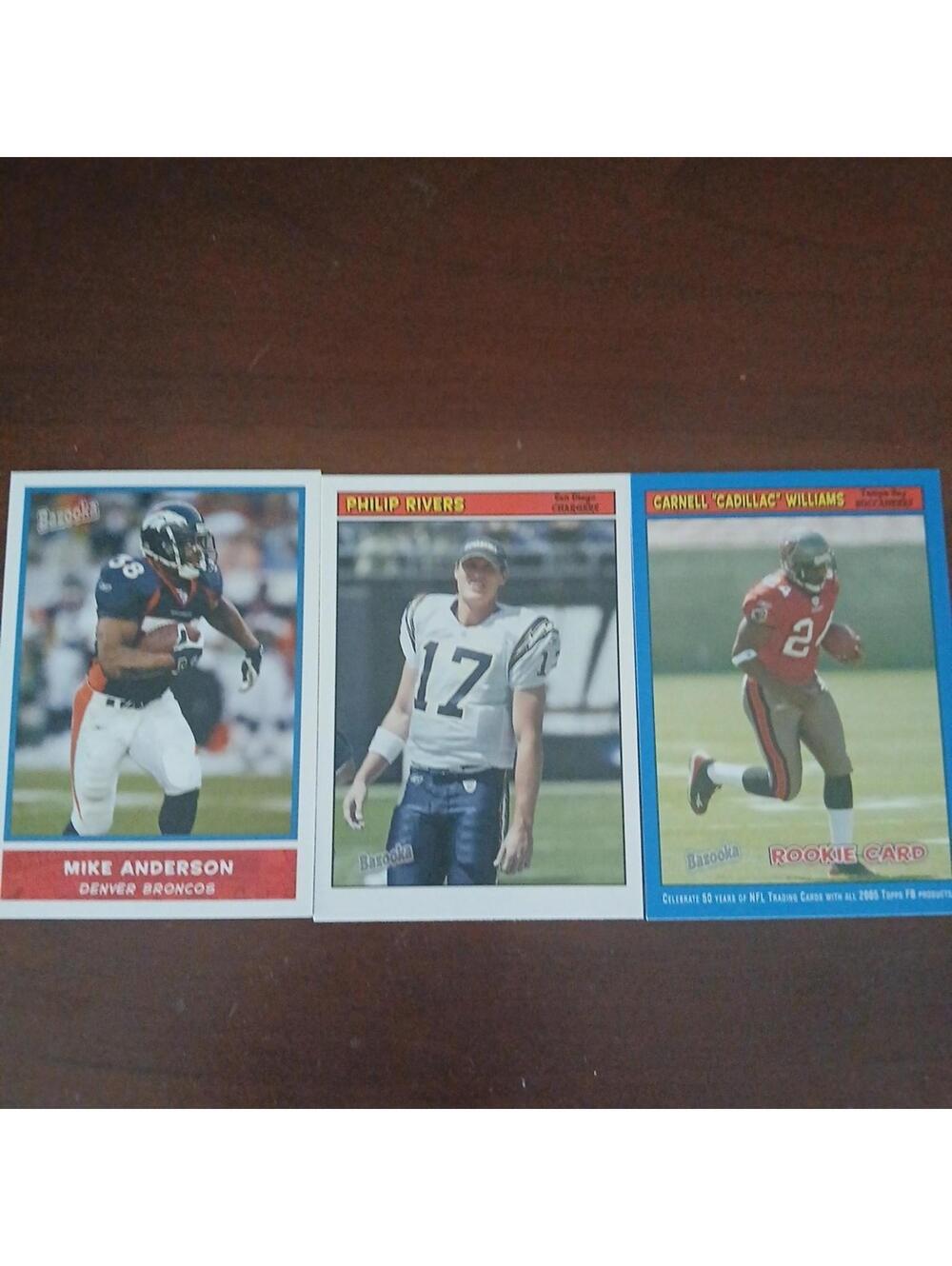 2005 Topps Bazooka Football Cards